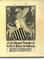 DISCURSO DEL MANTENEDOR en los LXXIV Juegos Florales de lo Rat Penat 30 de julio de 1957