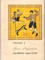 FIESTAS A SAN AGUSTIN BOCAIRENTE agosto 1972 PROGRAMA
