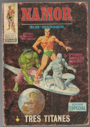NAMOR lote 16 tebeos (nos 1, 2, 3, 10, 13,16, 17, 20, 21, 22, 23, 26, 29, 31, 32 33) y 2 incompletos 14 y 11 , ,, el 20, 21, 26 y 29 muy buen estado