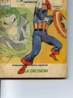CAPITAN AMERICA lote de 27 tebeos de un total de 36 (NOS 2 a 8, 10, 12, 14, 16,18 a 21, 23 a 28, 31 a 36) el 16 empieza en la pag 7, el nº2 falto trozo 2 cm. Lomo