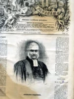 EL PANORAMA periodico ilustrado quincenal enero 1867 diciembre 1868, tomo primero nº 1 a 48 , Colaboradores JACINTO LABAILA , MIGUEL AMAT, TEODORO LLORENTE, VICENTE GREUS, ...