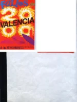 POSTAL FALLAS DE VALENCIA, primer Premio de cartel anunciador 2000, 10 x 15 cm