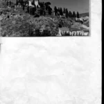 FOTOGRAFIA ORIGINAL CEMENTERIO DE MOGENTE( al dorso fotografo J,CARDOS, MOGENTE) AÑOS 60 , 14 x 9 cm