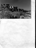 FOTOGRAFIA ORIGINAL CEMENTERIO DE MOGENTE( al dorso fotografo J,CARDOS, MOGENTE) AÑOS 60 , 14 x 9 cm