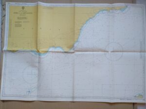 carta marítima ADRA OF CARTAGENA,1974