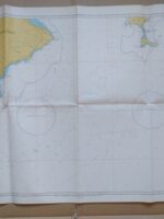 carta marítima CARTAGENA to CABO SAN ANTONIO ISLA FORMENTERA ,1975