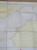 carta marítima MAR DE ALBORAN Y PARTE SW DEL MAR BALEAR ,1966 ,
