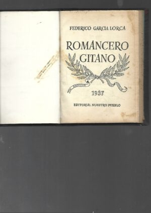 ROMANCERO GITANO 1937