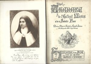 THERESE DE L`ENFANT JESUS histoire ecrit par elle même lettres et poesies