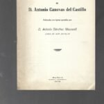 CARTAS INTIMAS DE ANTONIO CANOVAS DEL CASTILLO