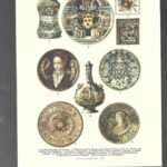 LAMINA CERAMICA ALEMANA platos buen estado