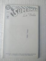 comic SUPERMAN, DC , LA BODA DC COMICS