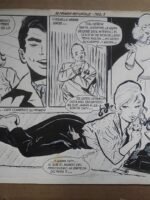 DIBUJO PLUMILLA ORIGINAL DIANA, Editorial Creo mi primer reportaje, pag 3 , dibujo de Vicky (Concepción Pintado)