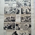 dibujo plumilla, DAVI ROY -SANGRE DE CASACA ROJA, dibujos JOSE LUIS