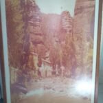 foto original enmarcada muy probable MOLINA DE ARAGON , o HERRERIA 55x 64 cm , buen estado,
