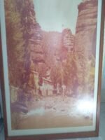 foto original enmarcada muy probable MOLINA DE ARAGON , o HERRERIA 55x 64 cm , buen estado,