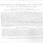 SUPLEMENTO AL DIARIO DE VALENCIA 28 noviembre 1823 , alcalde NAVA DE LA ROA apresa dos hombres el EMPECINADO , queja voluntarios realistas ciudad de Alamgro intento privarles de caballos armas y vestuario, 22 noviembre 1823