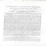 SUPLEMENTO AL DIARIO DE VALENCIA 16 enero 1824 , revalidado título facultad Farmacia durante la dominación del gobierno revolucionario, reglas abonar suministros poblaciones de Granada CAÑAR y otras , 7 enero 1824