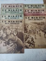 7 revistas deportes LE MIROIR DES SPORTS 1935, sobre todo ciclismo