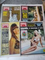 4 revistas SABADO GRAFICO MAYO  1972