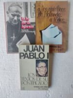 lote 3 libros religiosos, LA FE DE LA IGLESIA , A LOS CATOLICOS DE HOLANDA, JUAN PABLO I TEXTOS